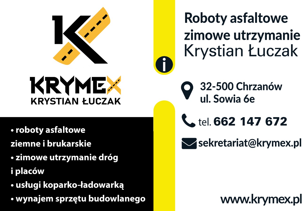 KRYMEX Krystian Łuczak - roboty drogowe CHRZANÓW roboty drogowe CHRZANÓW